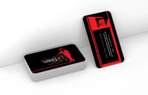 کارت ویزیت آتلیه عکس و فیلمبرداری دو رو – شماره 6